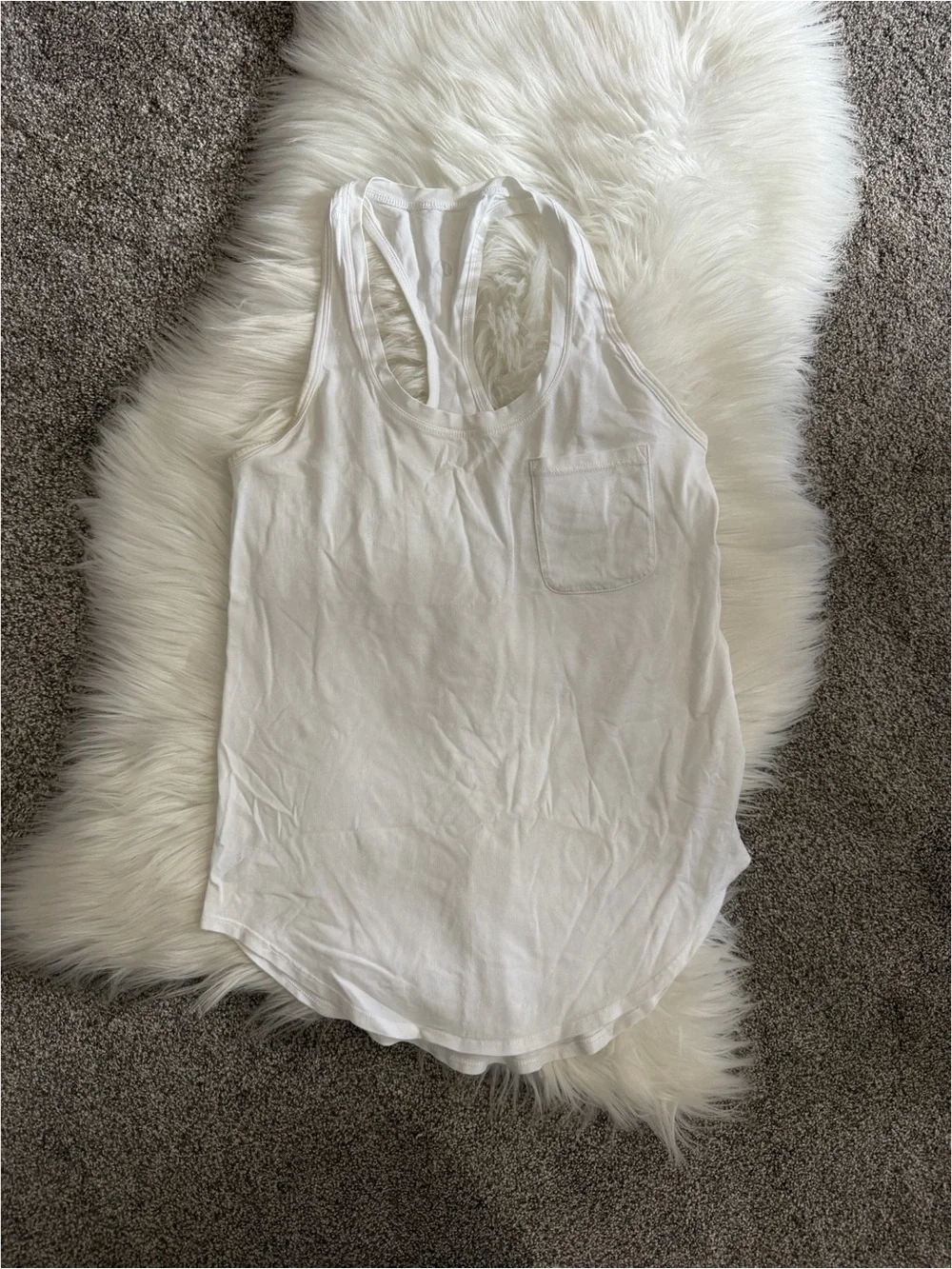 Lululemon Yogi Racerback Pima Cotton Tank Top